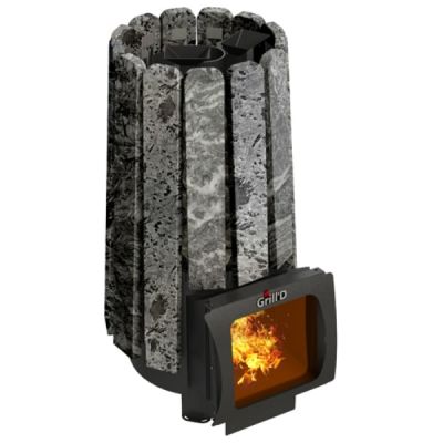  фото Печь для бани Grill'D Cometa 180 Vega Short Window Max Stone